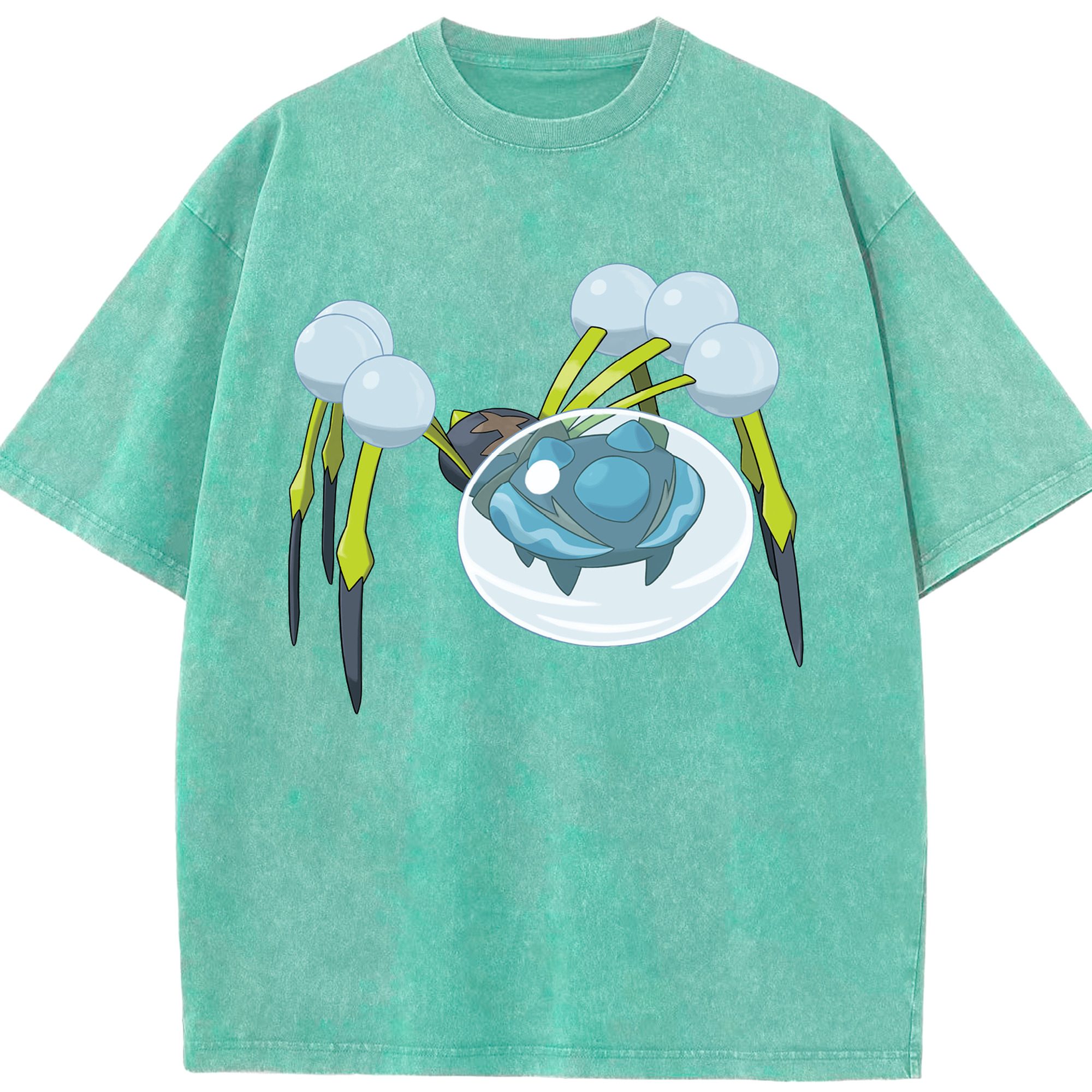 （画像用） ポケットモンスター Pokémon 綿100% ヴィンテージ風 半袖Tシャツ（フロントプリント）